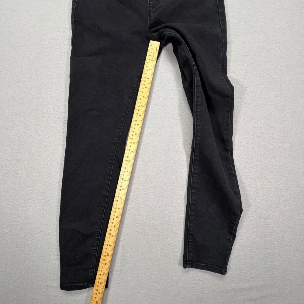 Cello Womens Jeggings Skinny Black High Rise Stretch Size M